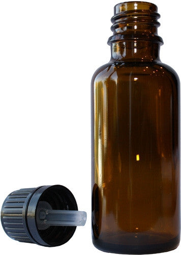 Amber Glass Bottles - 30 ml (Set of 4)